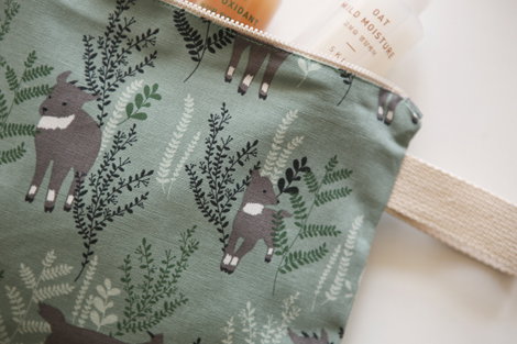 Dailylike Tissu coton Oxford Animaux 1,50m x 3m