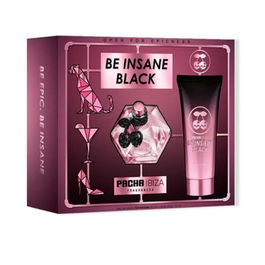 Pacha - Coffret Parfum Be Insane Black Eau de Toilette 80 ml + Lait Corporel 75 ml - Femme - Floral Ambré