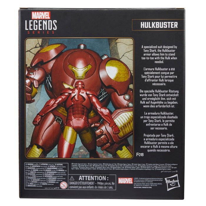 HASBRO Figure Hulkbuster Celebrating 85 Years Marvel 15cm HASBRO Figure Hulkbuster Celebrating 85 Years Marvel 15cm