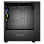 Unykach MIR B200 Boîtier Gaming Micro ATX Noir ARGB