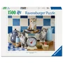 Ravensburger Puzzle Adulte 1500 Pièces - Chatons dans la Cuisine - Dès 14 ans - Qualité Supérieure - 12001708