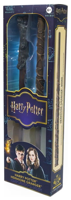 Noble Collection Harry Potter Réplique Roleplay Pack de 2 Baguettes Harry Potter & Hermione Granger 31 cm