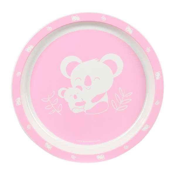 Safta Set de couverts et assiette enfant "Koala" avec gobelet - Pour enfants dès 6 mois - 26x26x9 cm