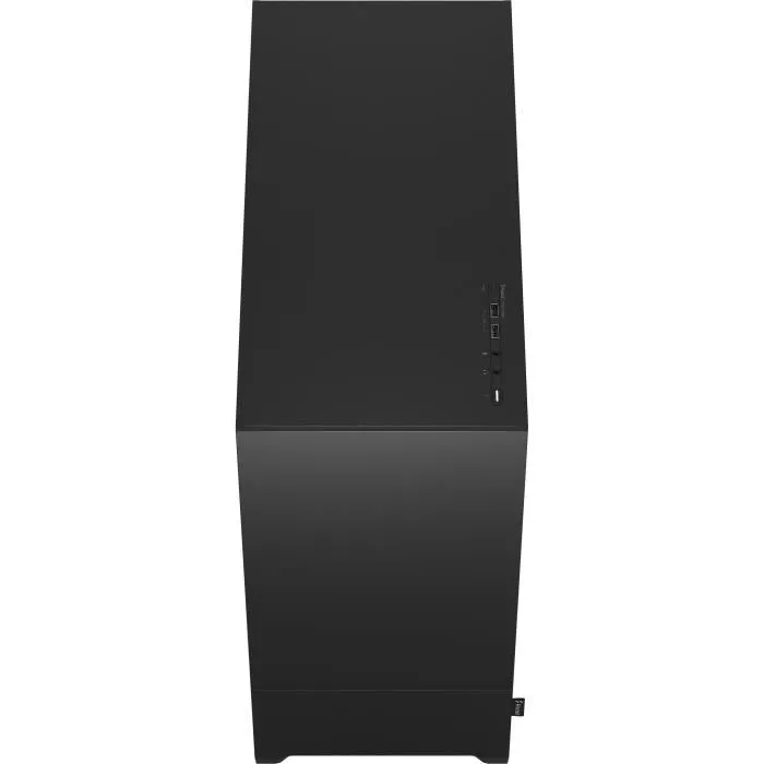 Fractal Design Pop Silent Black TG FD-C-POS1A-02 - Boîtier PC ATX avec vitre teintée, silencieux, 3 ventilateurs, prêt USB-C, support 3 HDD / 6 SSD