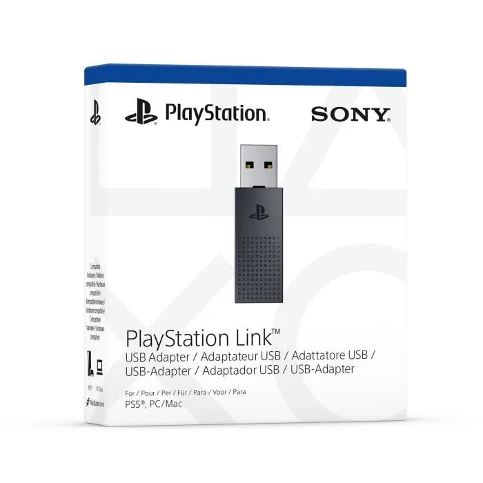 Sony Adaptateur USB PlayStation Link pour PS5 - Connexion audio sans fil pour casque PULSE Elite et écouteurs PULSE Explore sur console et PC/Mac Sony Adaptateur USB PlayStation Link pour PS5 - Connexion audio sans fil pour casque PULSE Elite et écouteurs PULSE Explore sur console et PC/Mac