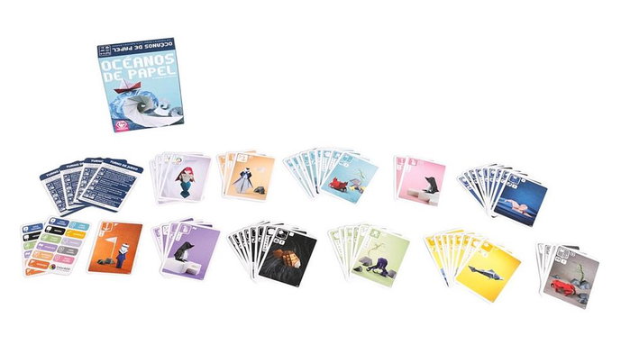 Tranjis Games Jeu de société Océans de Papel dès 8 ans - Collection Set Tranjis Games Jeu de société Océans de Papel dès 8 ans - Collection Set