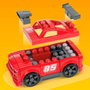 MEGA BLOKS Voiture de Course JKG35 Build & Go 3 en 1 avec 26 Blocs, Jouet de Construction pour Enfants de 2 Ans et Plus - Langue : Espagnol