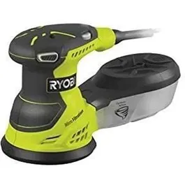 Ryobi Ponceuse Excentrique Électrique ROS310-SA20, 310W, Diamètre Plateau 125 mm, Sac de Transport Inclus - Idéale pour Travaux Légers
