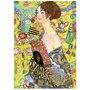 Educa Puzzle 1000 Pièces Dame à l'Éventail Gustav Klimt Ref. 19932 pour Adultes - En Espagnol