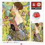 Educa Puzzle 1000 Pièces Dame à l'Éventail Gustav Klimt Ref. 19932 pour Adultes - En Espagnol