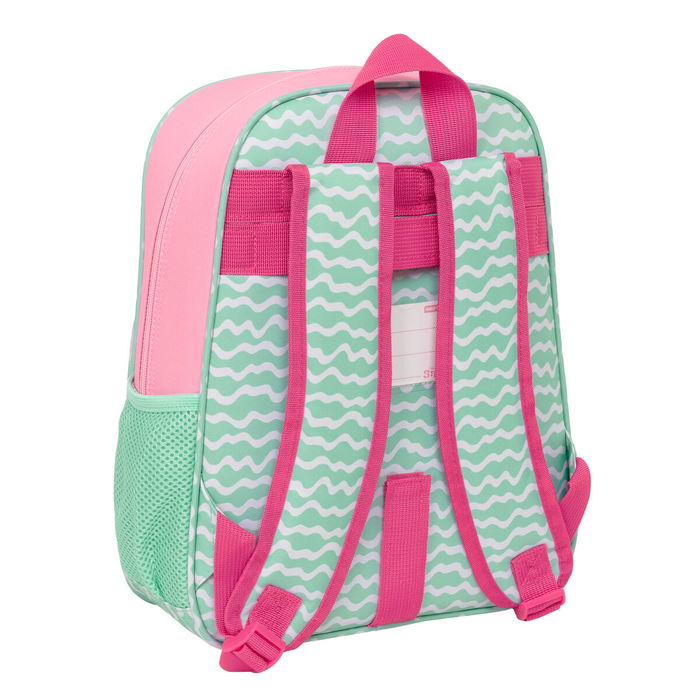 Cartable Lilo & Stitch Ice cream Rose 26 x 34 x 11 cm