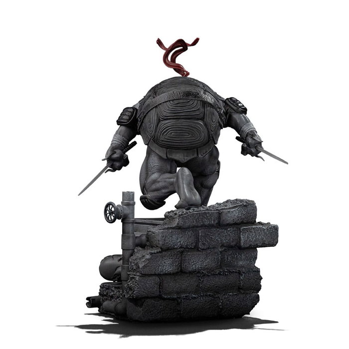 Tortues Ninja statuette 1/10 Art Scale Raphael Black and White Variant 26 cm heo exclusive