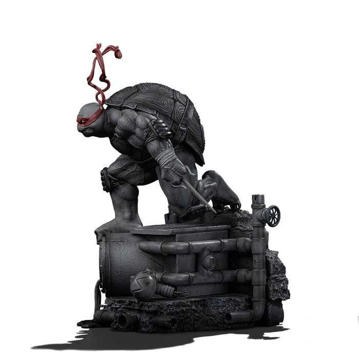 Tortues Ninja statuette 1/10 Art Scale Raphael Black and White Variant 26 cm heo exclusive