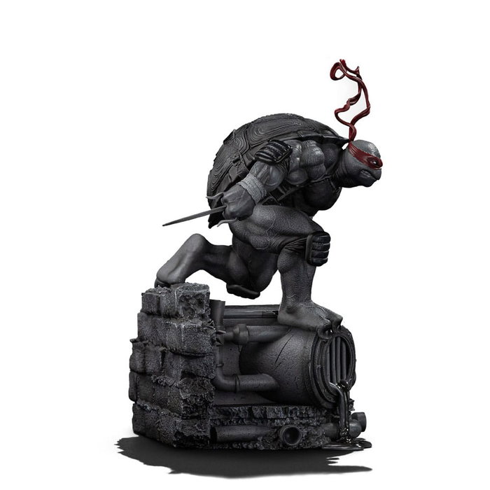 Tortues Ninja statuette 1/10 Art Scale Raphael Black and White Variant 26 cm heo exclusive