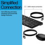HP Wired Desktop 320MK Ensemble Clavier et Souris USB Noir