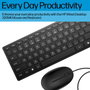 HP Wired Desktop 320MK Ensemble Clavier et Souris USB Noir