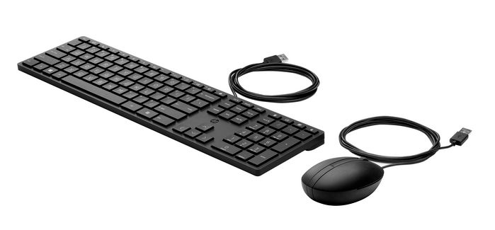 HP Wired Desktop 320MK Ensemble Clavier et Souris USB Noir HP Wired Desktop 320MK Ensemble Clavier et Souris USB Noir