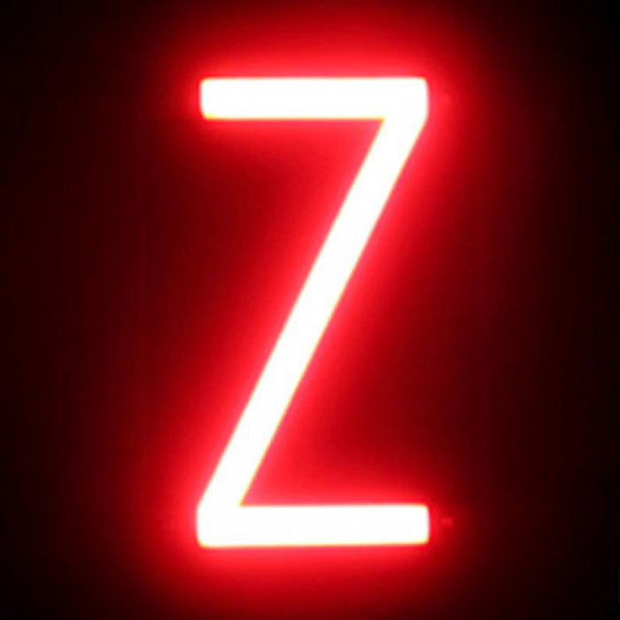 Green Ice Lettre LED Néon Z 87x161x38mm