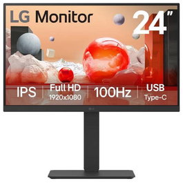 LG - Écran PC LCD 23,8 pouces (60,5 cm) Full HD 1920x1080 - Noir
