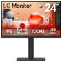 LG - Écran PC LCD 23,8 pouces (60,5 cm) Full HD 1920x1080 - Noir