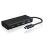 Icy ICY BOX IB-HUB1426-CPD Hub USB-C Noir