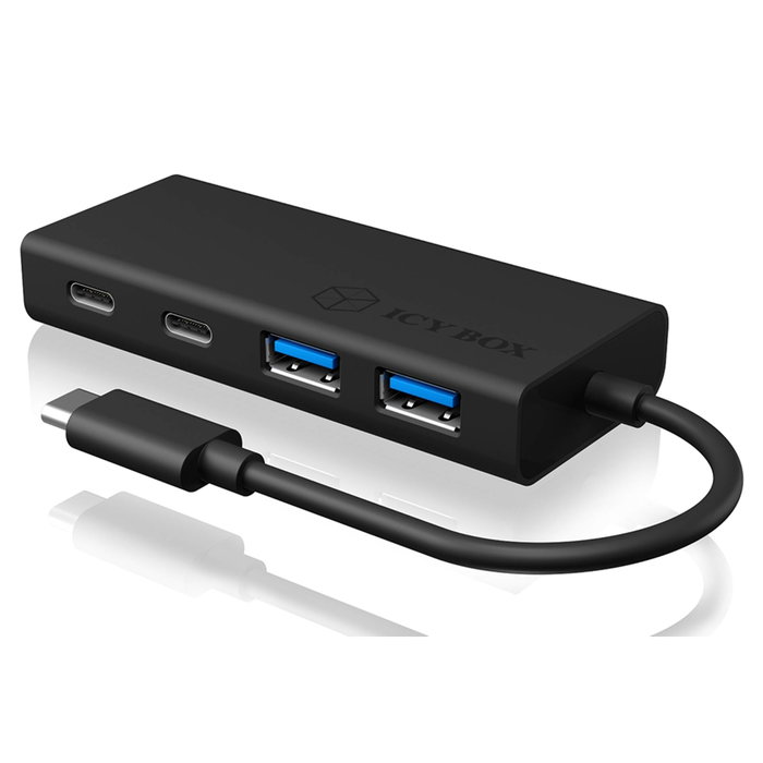 Icy ICY BOX IB-HUB1426-CPD Hub USB-C Noir