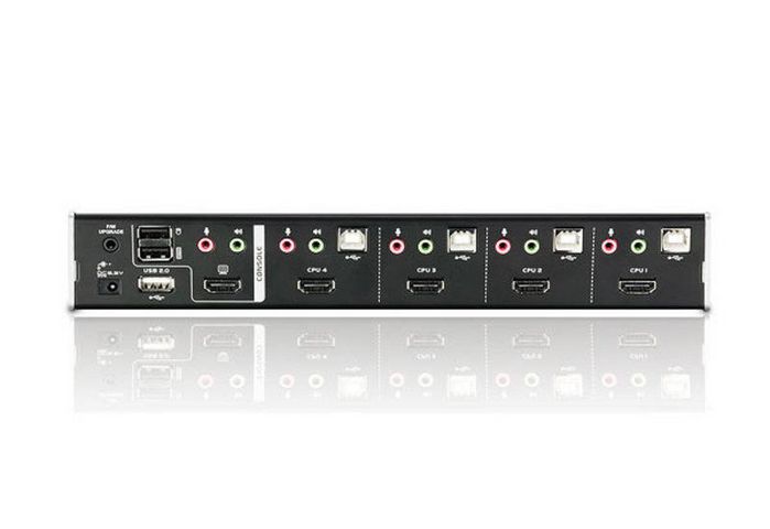 Aten CS1794 Commutateur KVMP HDMI USB 2.0 4 ports CubiQ avec concentrateur et câbles KVM Aten CS1794 Commutateur KVMP HDMI USB 2.0 4 ports CubiQ avec concentrateur et câbles KVM