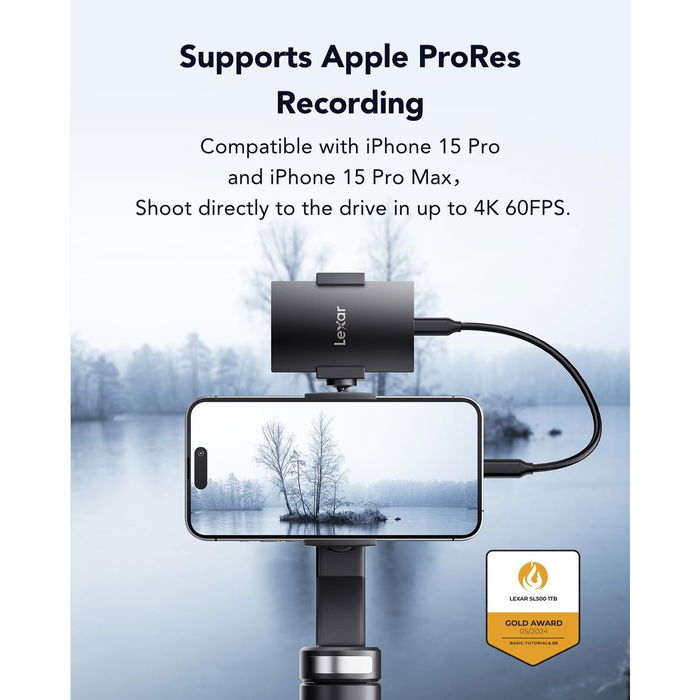 Disque Dur Externe Lexar LSL500X001T-RNBNG 1 TB SSD