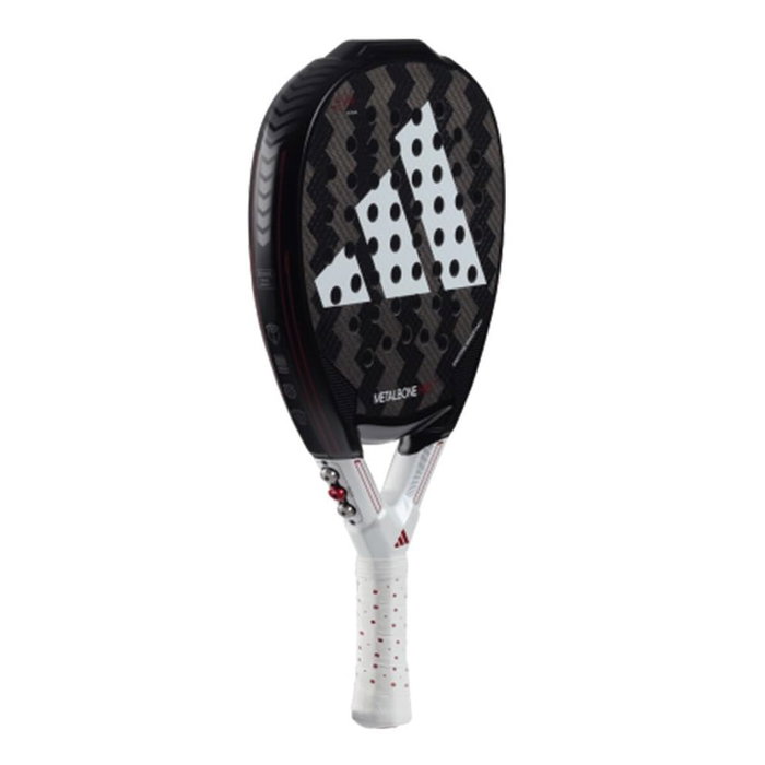 Raquette de Padel Adidas Metalbone HRD+ 2024/ Negra y Blanca (Ale Galan) Noir