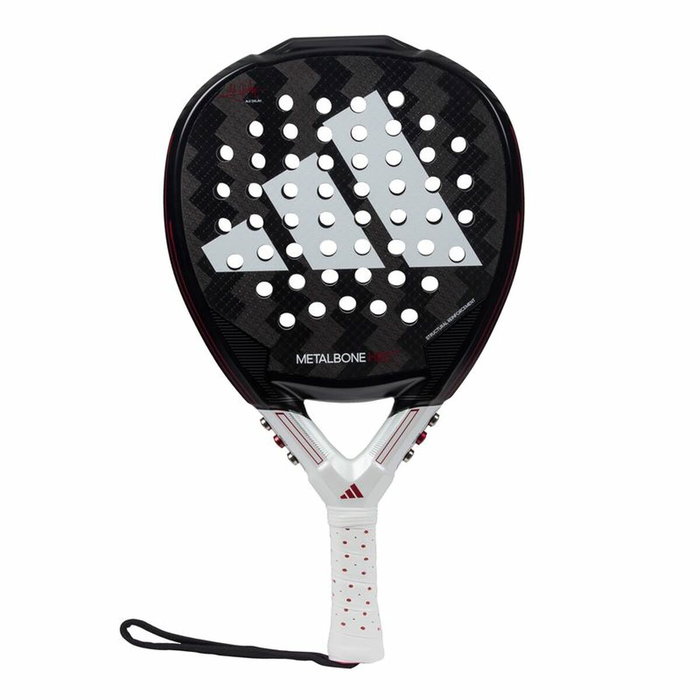 Raquette de Padel Adidas Metalbone HRD+ 2024/ Negra y Blanca (Ale Galan) Noir