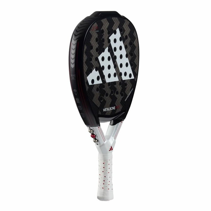Raquette de Padel Adidas Metalbone HRD+ 2024/ Negra y Blanca (Ale Galan) Noir