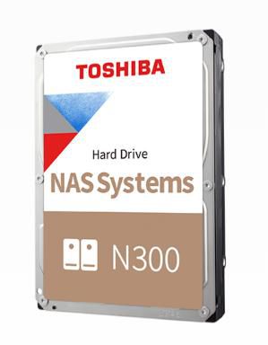 Toshiba N300 Disque dur NAS 3,5" SATA III 7200 tr/min 10 To - Pour systèmes multi-bay, haute fiabilité et cache 512 Mo