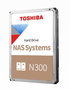Toshiba N300 Disque dur NAS 3,5" SATA III 7200 tr/min 10 To - Pour systèmes multi-bay, haute fiabilité et cache 512 Mo