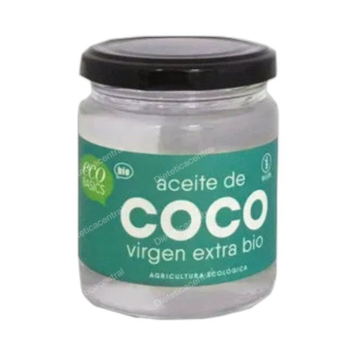 ECOBASICS Huile de Coco Vierge 200 ml Bio ECOBASICS Huile de Coco Vierge 200 ml Bio