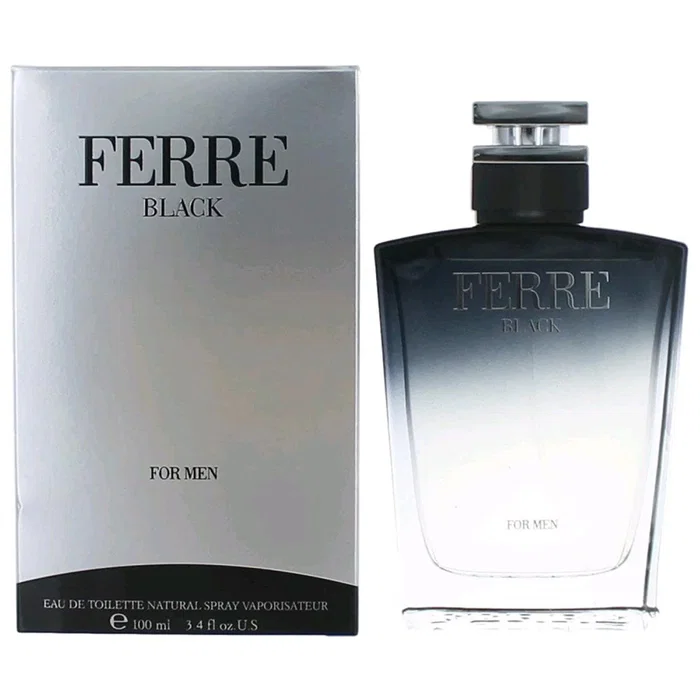 Gianfranco Ferre Ferre Black Eau de Toilette pour hommes 100 ml Gianfranco Ferre Ferre Black Eau de Toilette pour hommes 100 ml
