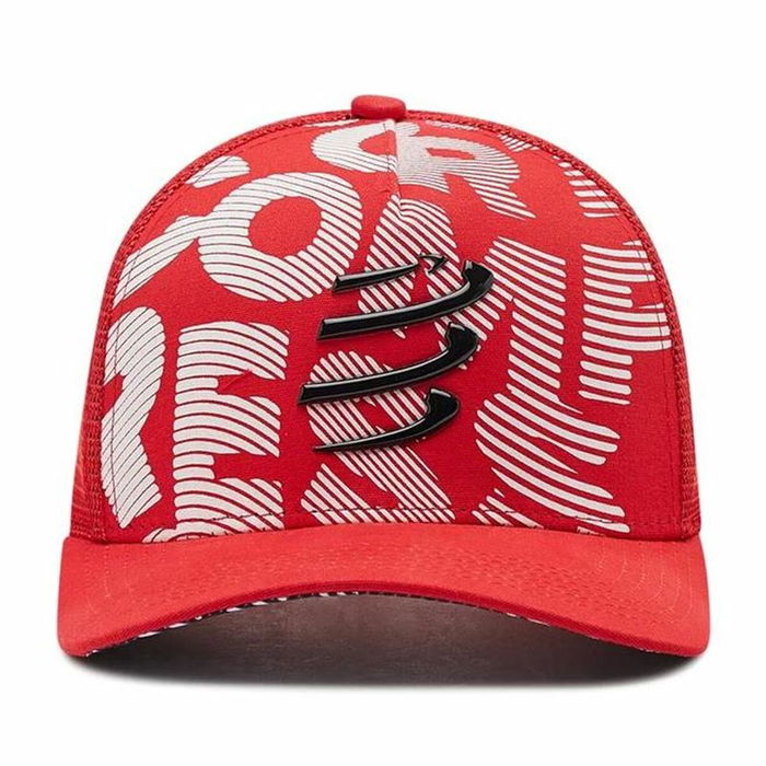 Casquette de Sport Compressport CU00008B-303 Rouge Taille unique Casquette de Sport Compressport CU00008B-303 Rouge Taille unique
