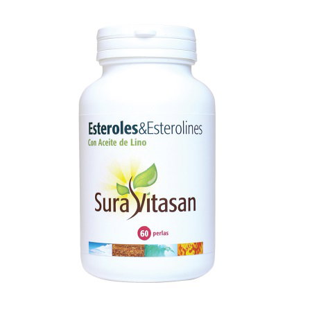 SURA VITASAN ESTEROLES Y ESTEROLINES 60 perles SURA VITASAN ESTEROLES Y ESTEROLINES 60 perles