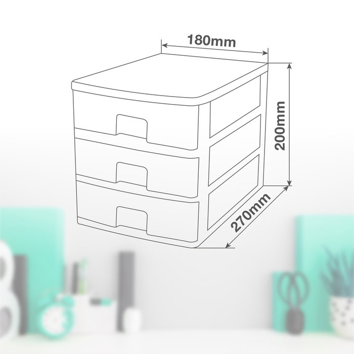 Dovelis Commode de rangement avec 3 tiroirs Noir Dovelis Commode de rangement avec 3 tiroirs Noir