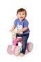 Molto Mon premier chariot de marche rose avec roues en caoutchouc pour enfants dès 1 an - 48x37x18 cm