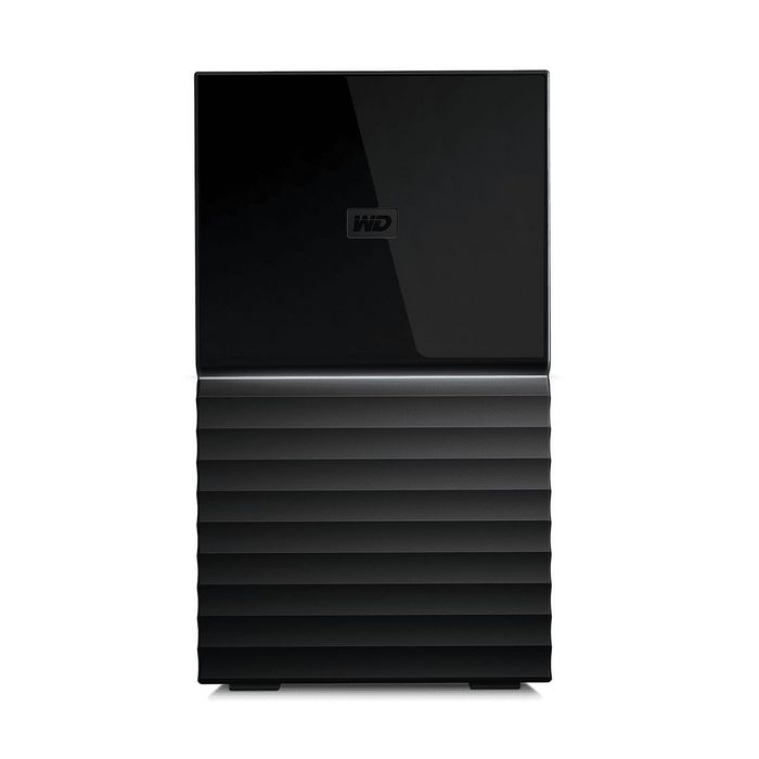 Western Digital My Book Duo - Disque de bureau RAID - 24 To - USB 3.0 et Type-C - Hub 2 ports USB - Chiffrement 256-bit AES