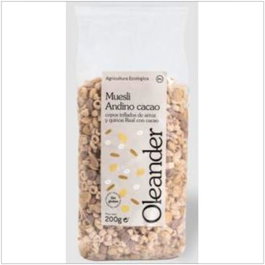 OLEANDER Muesli Andino au cacao, riz et quinoa bio 200g