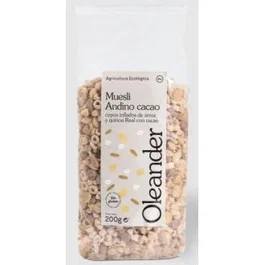 OLEANDER Muesli Andino Cacao, Riz et Quinoa Bio 200g