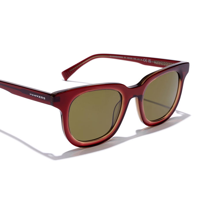 Hawkers OASIS Lunettes de Soleil Vintage Brun Unisexe
