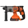 Black + Decker BCD900E2K-QW Perforateur SDS sans fil 18V avec 2 batteries 2,5Ah