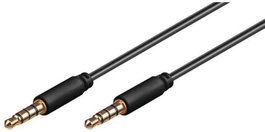 MicroConnect Câble d'extension Minijack 3,5 mm slim, 2 m