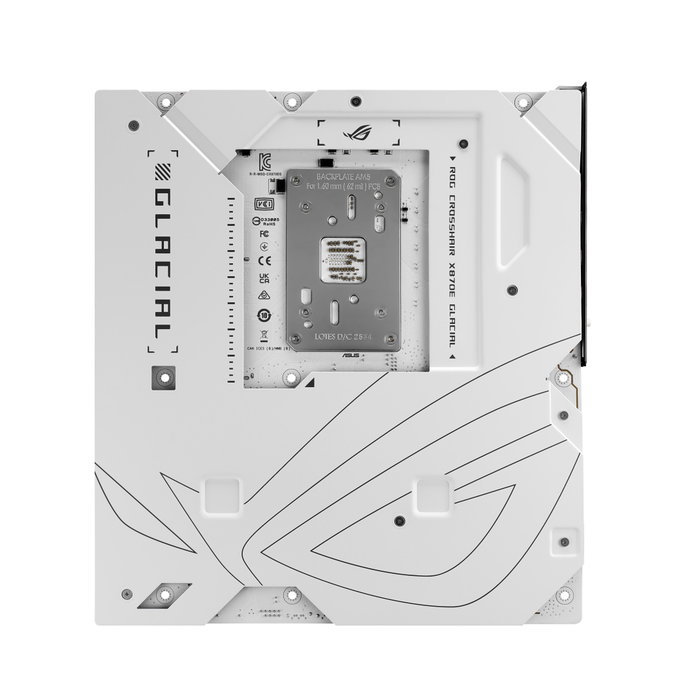 Asus ROG CROSSHAIR X870E GLACIAL E-ATX White