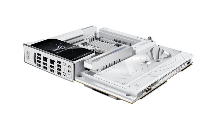 Asus ROG CROSSHAIR X870E GLACIAL E-ATX White