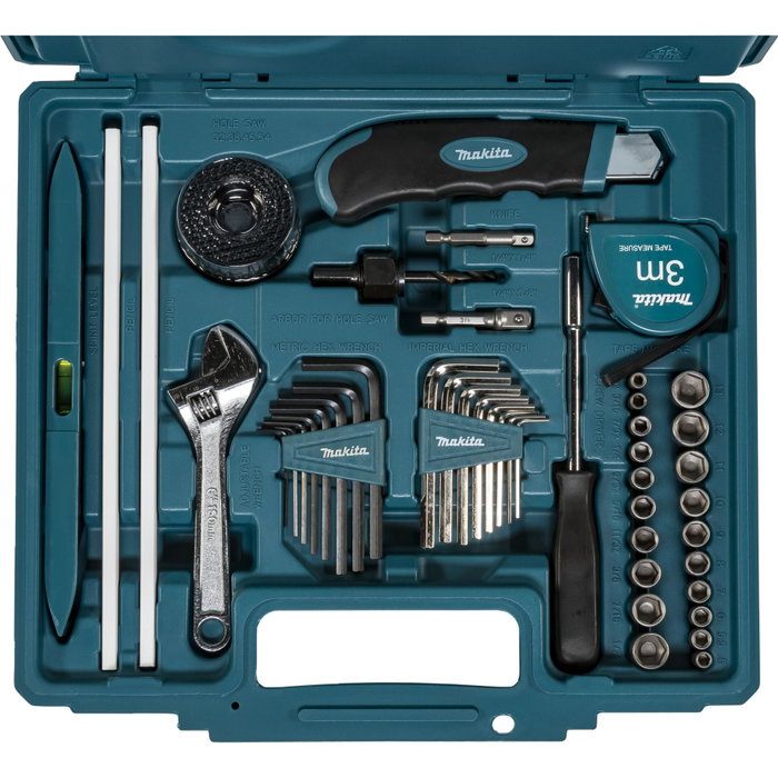 Makita E-11689 Jeu de forets et d'embouts 256 pièces Makita E-11689 Jeu de forets et d'embouts 256 pièces