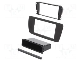 ACV Cadre de radio 2 DIN gris foncé pour Seat Ibiza