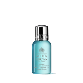 Molton Brown Gel douche hydratant Coastal Cypress & Sea Fennel, pour tous types de peau, 75 ml - Tester